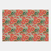 Elegante Orange Slices Cinnamon Sticks Geschenkpapier Set (Vorderseite 3)