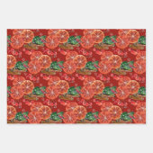 Elegante Orange Slices Cinnamon Sticks Geschenkpapier Set (Vorderseite)