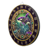 Elegante Orca Turtle Dartboard Artwork Dartscheibe (Vorderseite rechts)