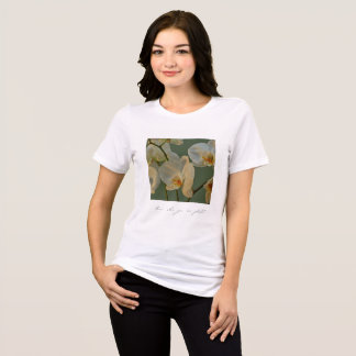 Elegante Orchid Blooms | Inspirationsblume Tri-Blend Shirt