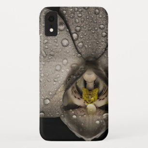 Elegante orchid-Blume schwarz Case-Mate iPhone Hülle