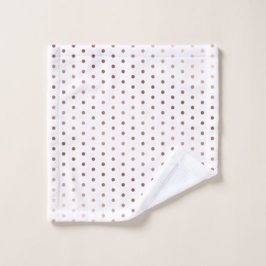 Elegante Orchid Botanical Monogram Wedding Badhandtuch Set (Waschlappen)