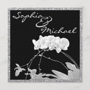 Elegante Orchid VERLOBUNG Einladung