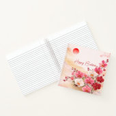 Elegante Orchideen-Geburtstagsfeier Notizblock (Innenseite)