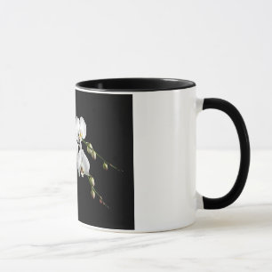 Elegante Orchideen-Kaffee-Tasse Tasse