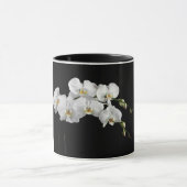 Elegante Orchideen-Kaffee-Tasse Tasse (Zentrum)
