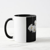 Elegante Orchideen-Kaffee-Tasse Tasse (Links)
