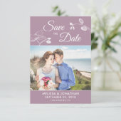 Elegante Orchideen Modernes Foto mit Blumen Save t (Stehend Vorderseite)