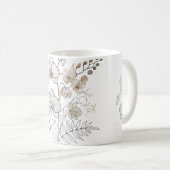 Elegante Orchideen und Tasse (VorderseiteRechts)