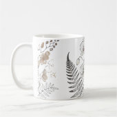Elegante Orchideen und Tasse (Links)