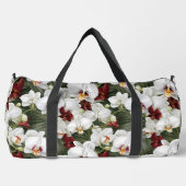 Elegante Orchids Blume Blumenstrauß Duffle Bag (Vorderseite)