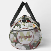 Elegante Orchids Blume Blumenstrauß Duffle Bag (Rechts)