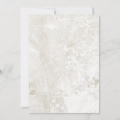 Elegante Orchids Blumenhochzeit speichern das Datu Save The Date (Rückseite)