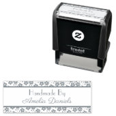 Elegante orientalische Blume von Permastempel (Beispiel)