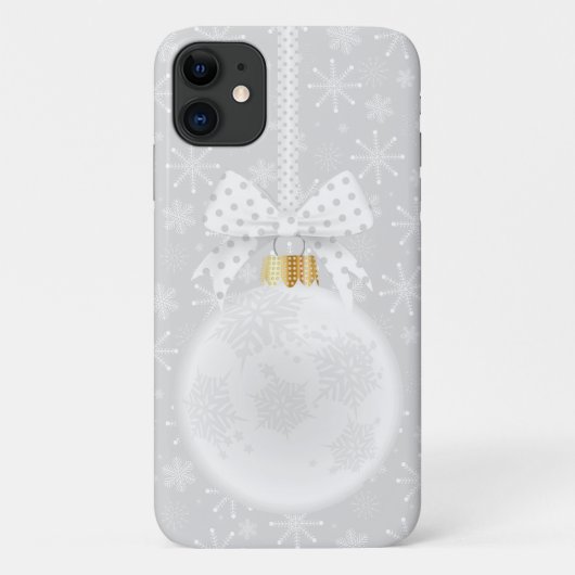 Elegante Ornament Weihnachten Case-Mate iPhone Hülle (Rückseite)