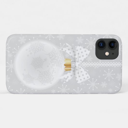 Elegante Ornament Weihnachten Case-Mate iPhone Hülle (Rückseite (Horizontal))