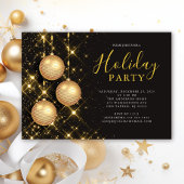 Elegante Ornamente Weihnachts-Party Einladung