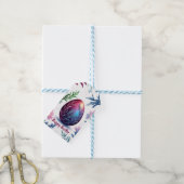 Elegante Oster-Ei-Botanik-Kunst Geschenkanhänger (Mit Garn)