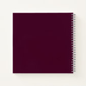 Elegante Oster-Ei-Botanik-Kunst Notizblock (Rückseite)