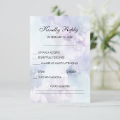 Elegante Oster-RSVP-Karten RSVP Karte (Stehend Vorderseite)