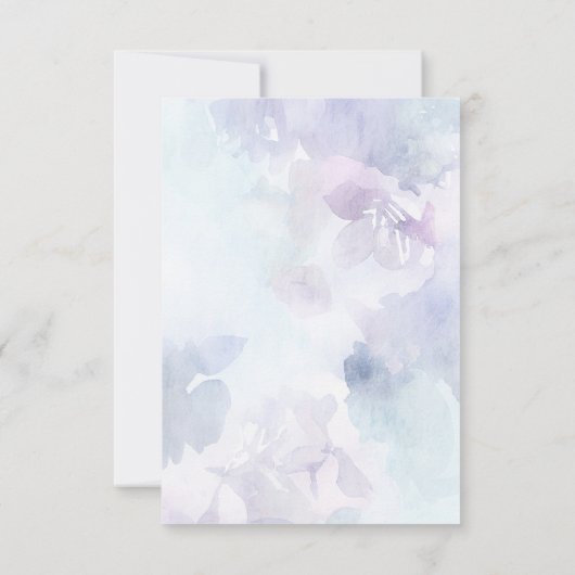 Elegante Oster-RSVP-Karten RSVP Karte (Rückseite)