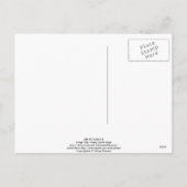 Elegante Ostereier Feiertagspostkarte (Rückseite)