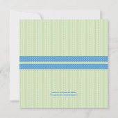 Elegante Ostereinladung Einladung (Rückseite)