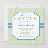 Elegante Ostereinladung Einladung (Vorderseite)