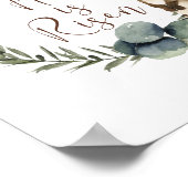 Elegante Ostern Kunst, Dichtung und Musik Poster (Ecke)