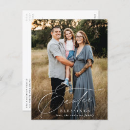 Elegante Ostern Segnungen 2 Foto Urlaub Feiertagspostkarte