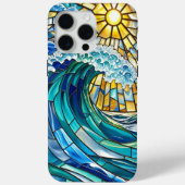 Elegante Ozeanwellen und Sonnenglühen - Atemberaub Case-Mate iPhone Hülle (Rückseite)