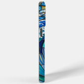 Elegante Ozeanwellen und Sonnenglühen - Atemberaub Case-Mate iPhone Hülle (Rückseite / Rechts)