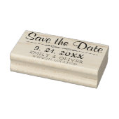 Elegante Paare, die das Datum hochheiraten Gummistempel (Stempel)