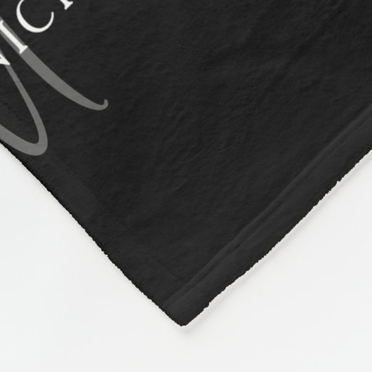 Elegante Paare Fleecedecke (Ecke)