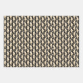 Elegante Pampas-Gras gekachelt Geschenkpapier Set (Vorderseite 3)