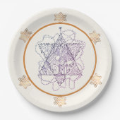 Elegante Paper-Teller Pappteller (Vorderseite)