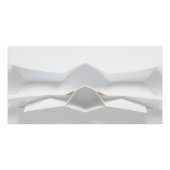 Elegante Papierarchitektur Poster (Vorderseite)