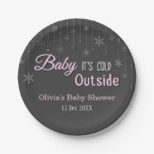 Elegante Pappteller (Vorderseite)