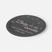 Elegante Pappteller (Schrägansicht)