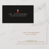 Elegante Parfüm Business Card Visitenkarte (Vorne/Hinten)