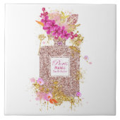 Elegante Parfüm Keramik Tile Fliese (Vorderseite)