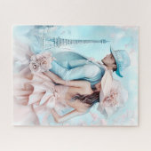 Elegante Pariser Romance Puzzle (Horizontal)