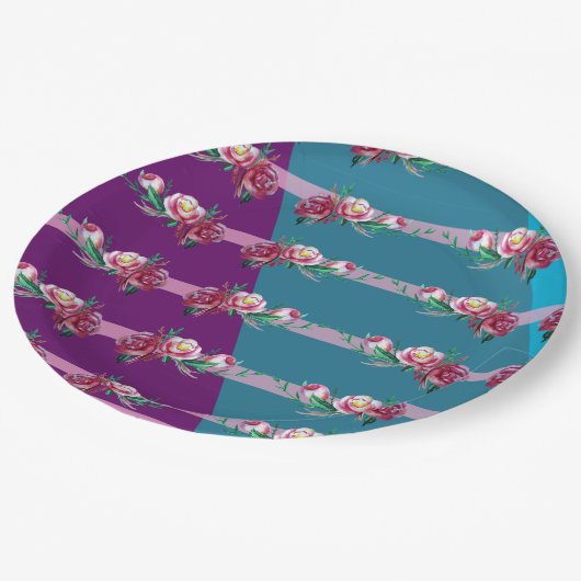 Elegante Party Custom Paper Teller (Schrägansicht)