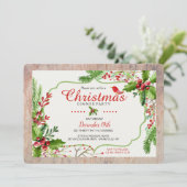 Elegante Party Einladung (Stehend Vorderseite)