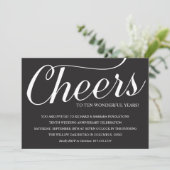 Elegante Party Einladung zum zehnten Hochzeitstag (Stehend Vorderseite)