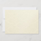 Elegante Party Einladungen zum 45. Hochzeitstag (Rückseite)