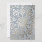 Elegante Party Einladungen zum Jubiläum (Rückseite)