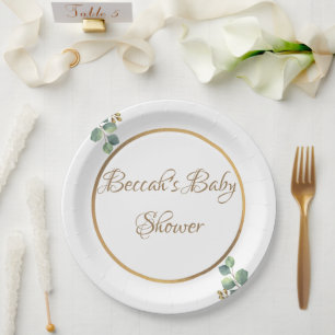 Elegante Party Paper-Teller Pappteller