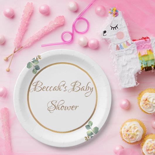 Elegante Party Paper-Teller Pappteller (Party)