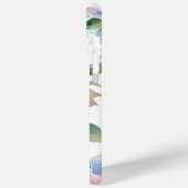 Elegante Pastel Floral Phone Case Design - Waterco (Rückseite / Links)